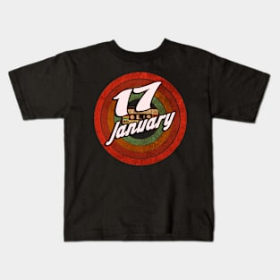 17 January Kids T-Shirt